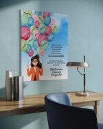 tablou canvas personalizat baloane dirigintă