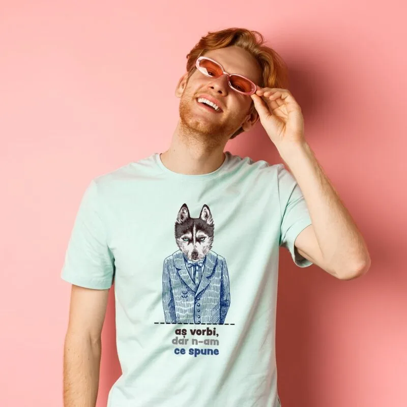 tricou personalizat aș vorbi dar n-am ce spune