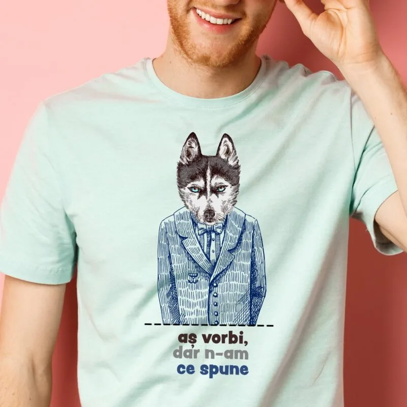 tricou personalizat aș vorbi dar n-am ce spune