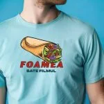 tricou personalizat foamea bate filmul