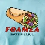 tricou personalizat foamea bate filmul