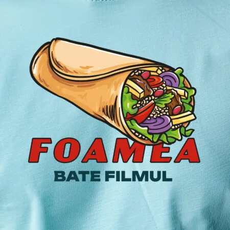 tricou personalizat foamea bate filmul