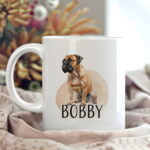 cană personalizată cu câinele preferat