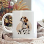 cană personalizată cu câinele preferat