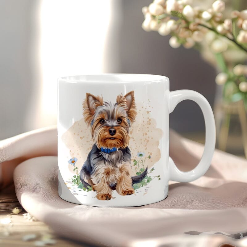 cană personalizată cu câinele preferat