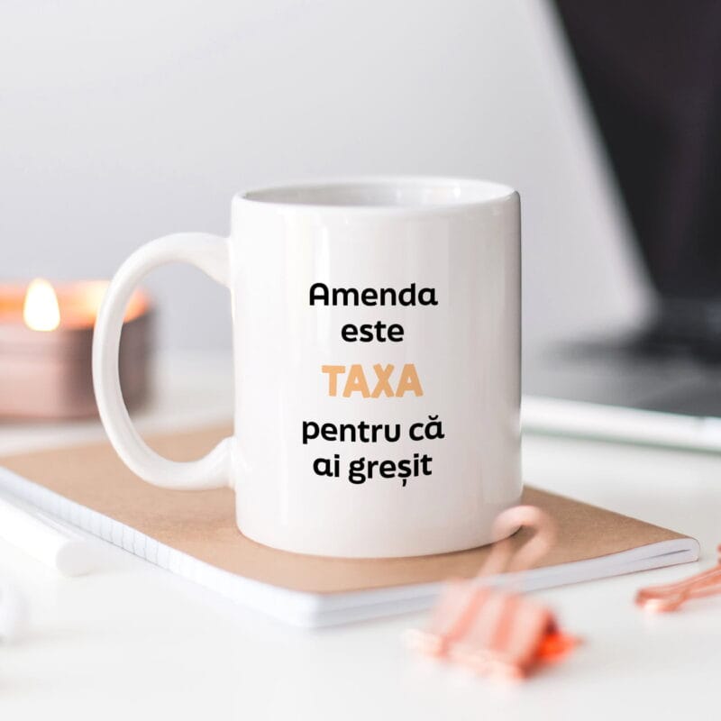 cană pentru Șef taxa și amenda