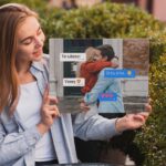 tablou canvas personalizat discuție pe chat