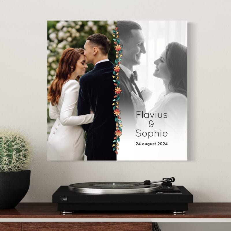 tablou canvas personalizat cu nunta noastră