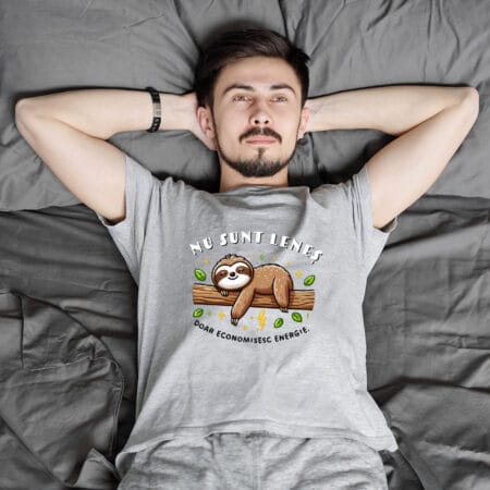 tricou personalizat nu sunt leneș