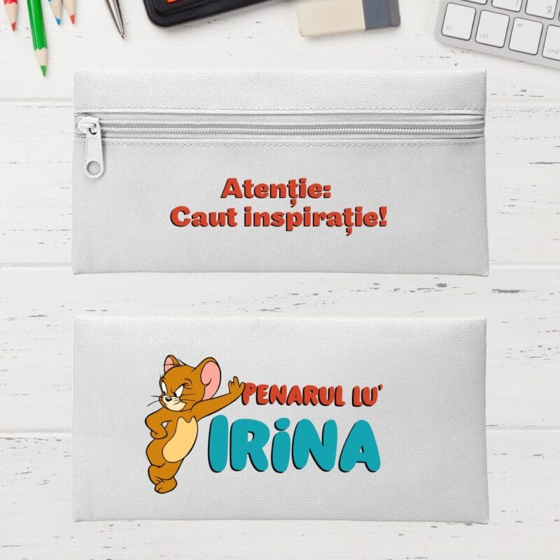 penar personalizat cu jerry, nume și text