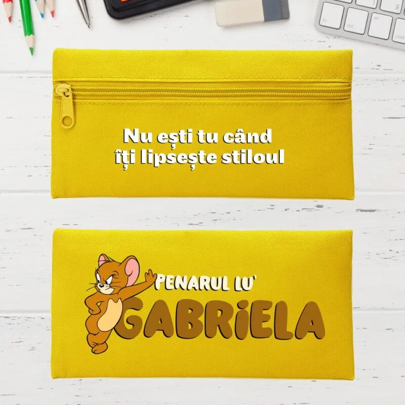 penar personalizat cu jerry, nume și text