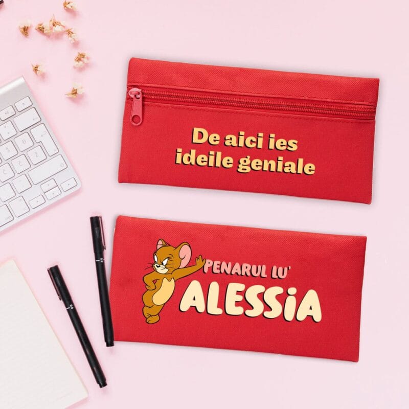 penar personalizat cu jerry, nume și text
