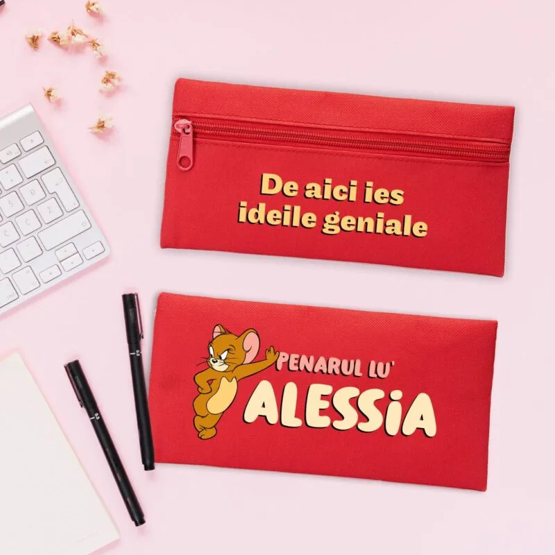 penar personalizat cu jerry, nume și text