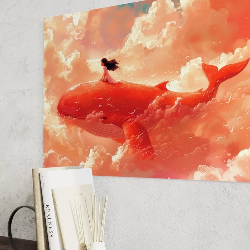 tablou canvas decorativ călătoria magică înspre apus