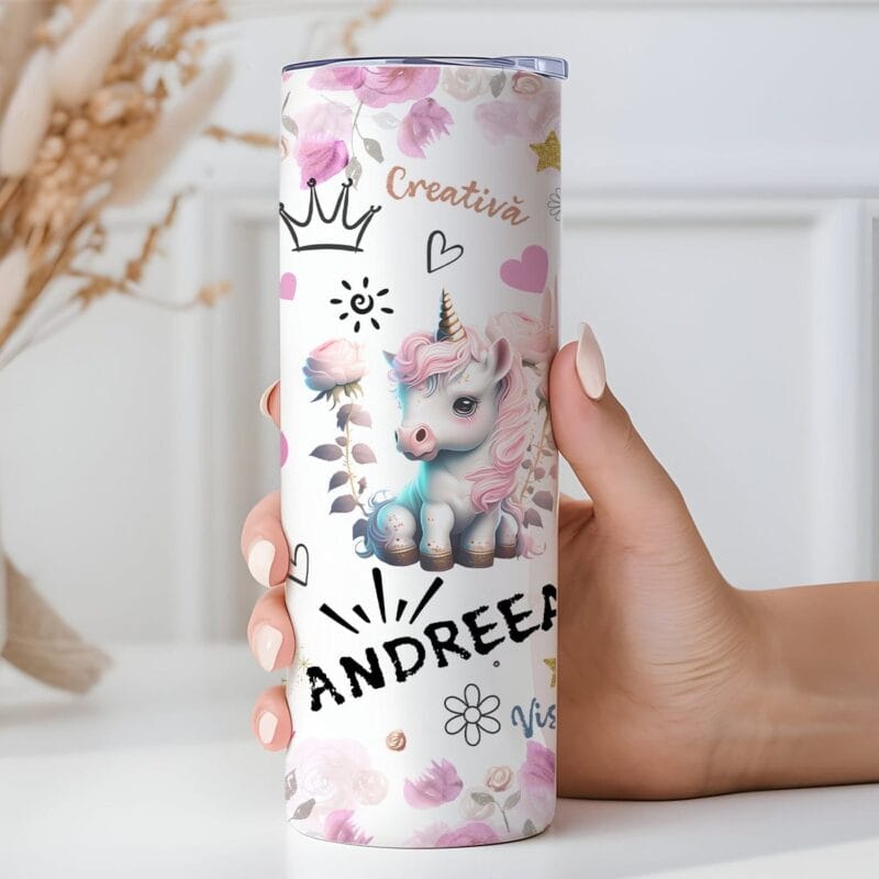 termos personalizat cu orice nume și atribute