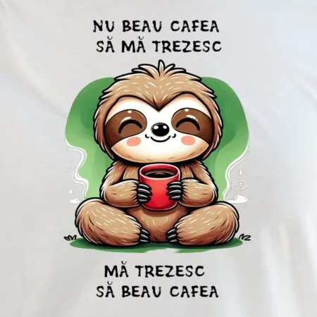 tricou personalizat nu beau cafea