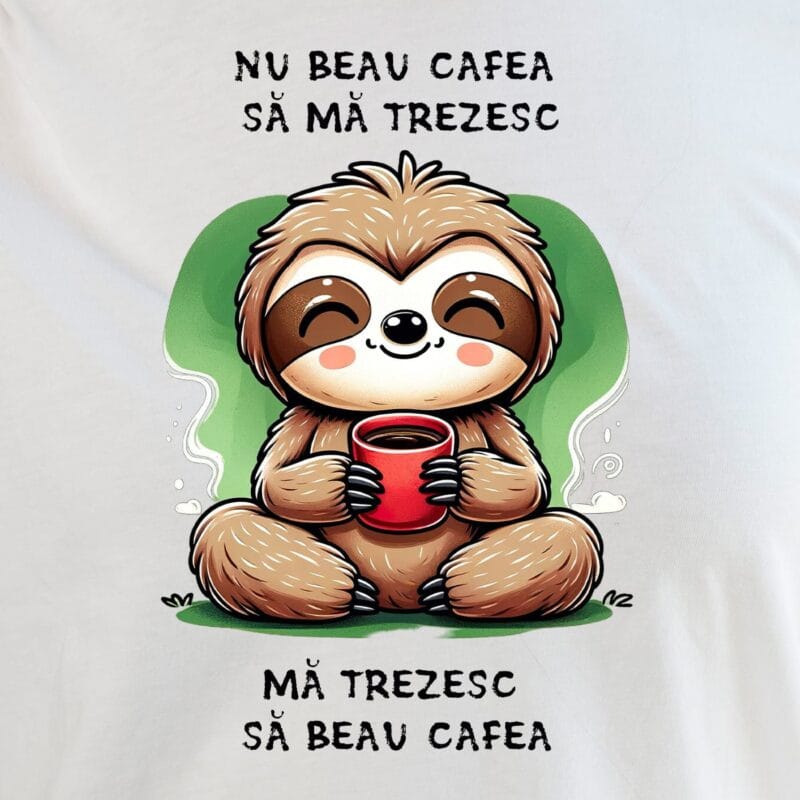 tricou personalizat nu beau cafea
