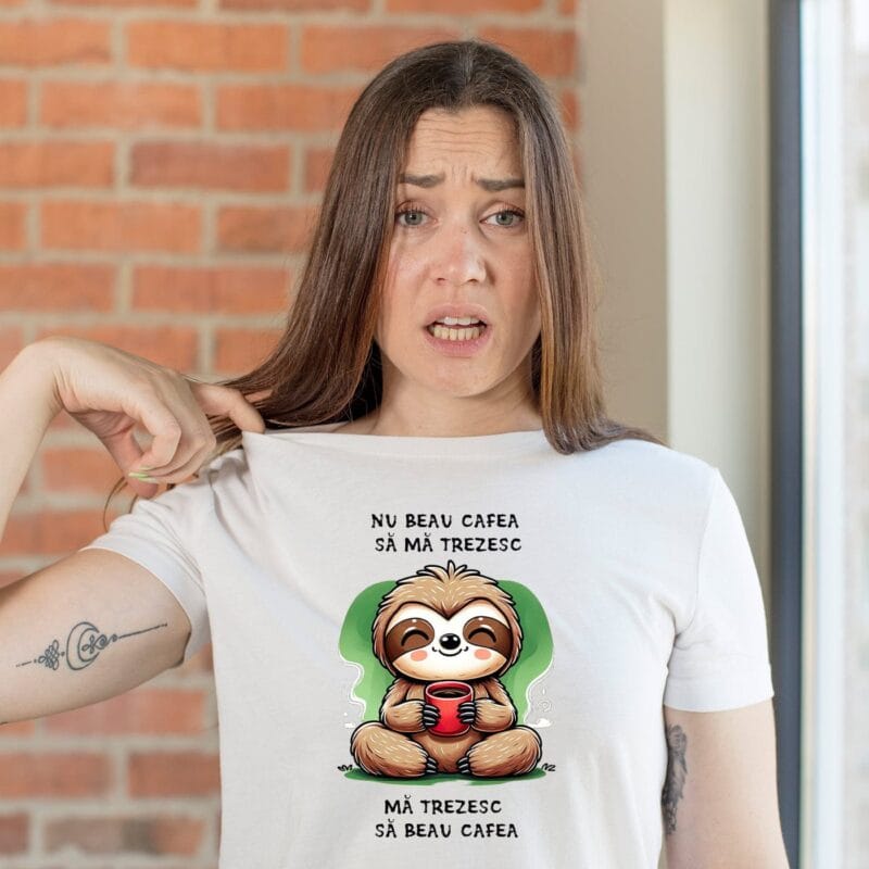 tricou personalizat nu beau cafea
