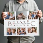tablou canvas colaj personalizat pentru cel mai bun bunic