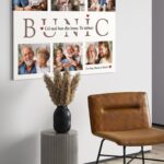 tablou canvas colaj personalizat pentru cel mai bun bunic