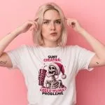 tricou personalizat sunt creativă