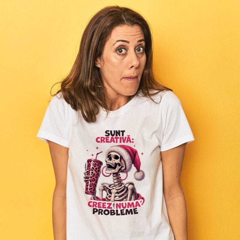tricou personalizat sunt creativă tricou personalizat sunt creativă