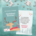 felicitare personalizată un crăciun luminat