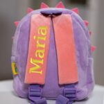 ghiozdănel arici din pluș personalizat cu nume