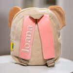 ghiozdănel koala din pluș personalizat cu nume