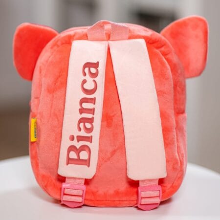 ghiozdănel Țestoasă din pluș personalizat cu nume (copiază)