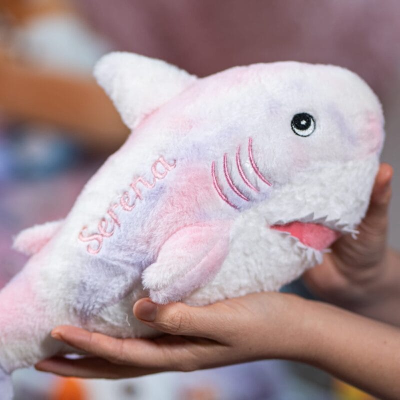 rechin dipersonalizat cu numele copilașului