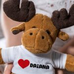 ren personalizat cu inimă și nume