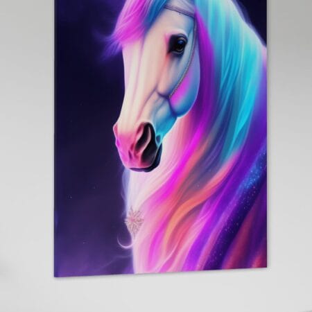 tablou canvas decorativ calul fermecat din poveste