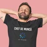 tricou personalizat chef de muncă
