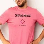 tricou personalizat chef de muncă