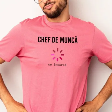 tricou personalizat chef de muncă