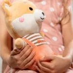 vulpe adorabilă din pluș personalizată cu nume