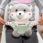 vulpe adorabilă din pluș personalizată cu nume