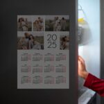 calendar magnetic colaj de poze de familie