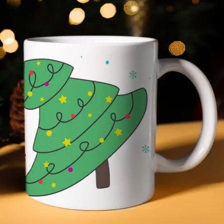 cană personalizată meow christmas