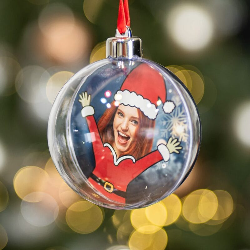 glob mare personalizat cu chipul tău