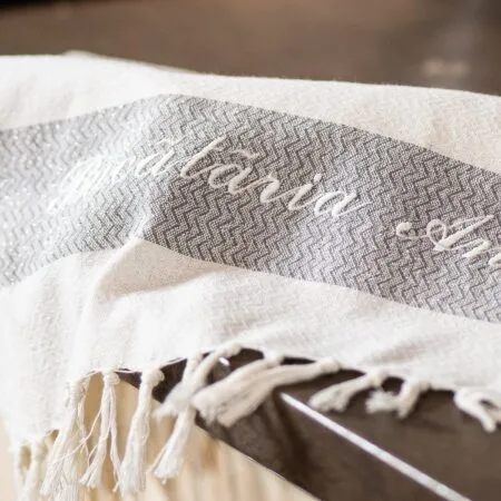 prosop de bucătărie de crăciun personalizat cu mesaj