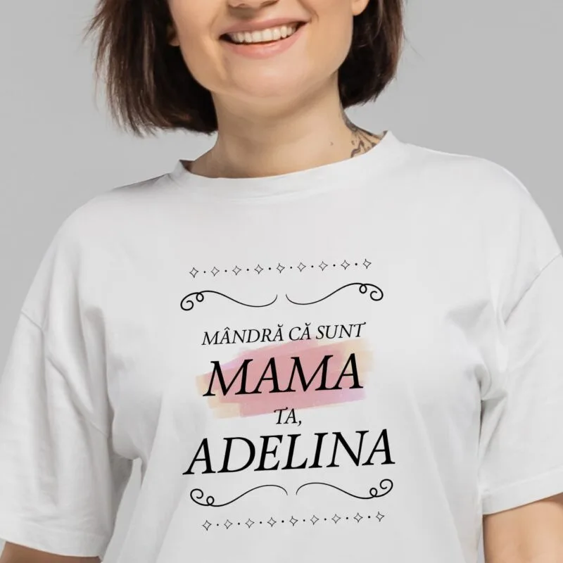 set personalizat de tricouri pentru familie mândrii că suntem