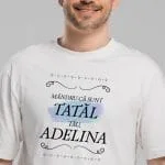 set personalizat de tricouri pentru familie mândrii că suntem