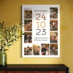 tablou canvas personalizat colaj Împreună mereu