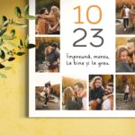 tablou canvas personalizat colaj Împreună mereu