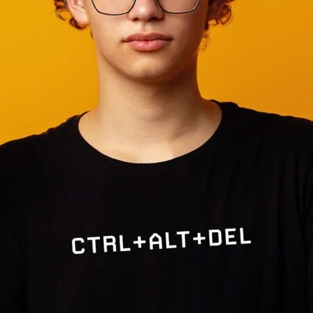 tricou personalizat ctrl+alt+del