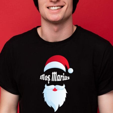 tricou personalizat eu sunt moșul