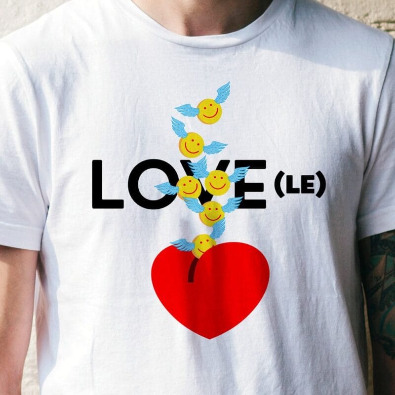 tricou personalizat unisex love(le)