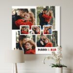 tablou canvas personalizat colaj you and me
